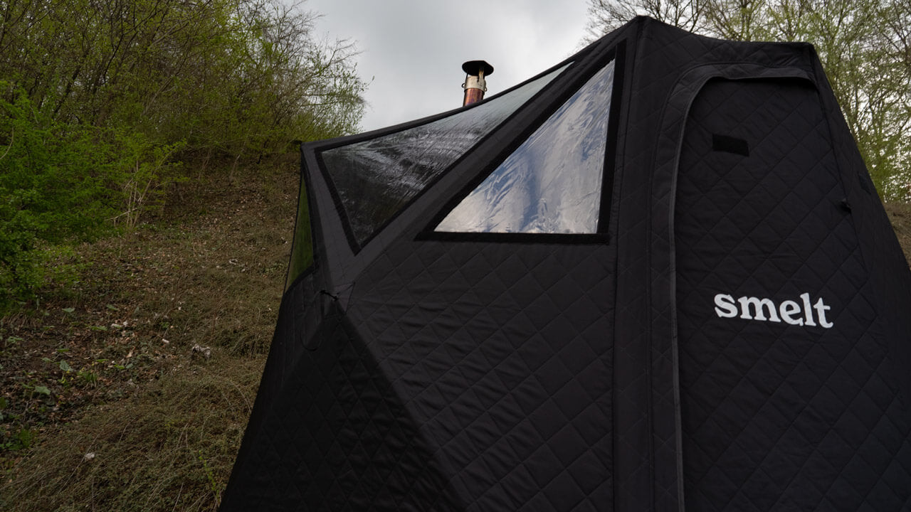 What is a sauna tent?